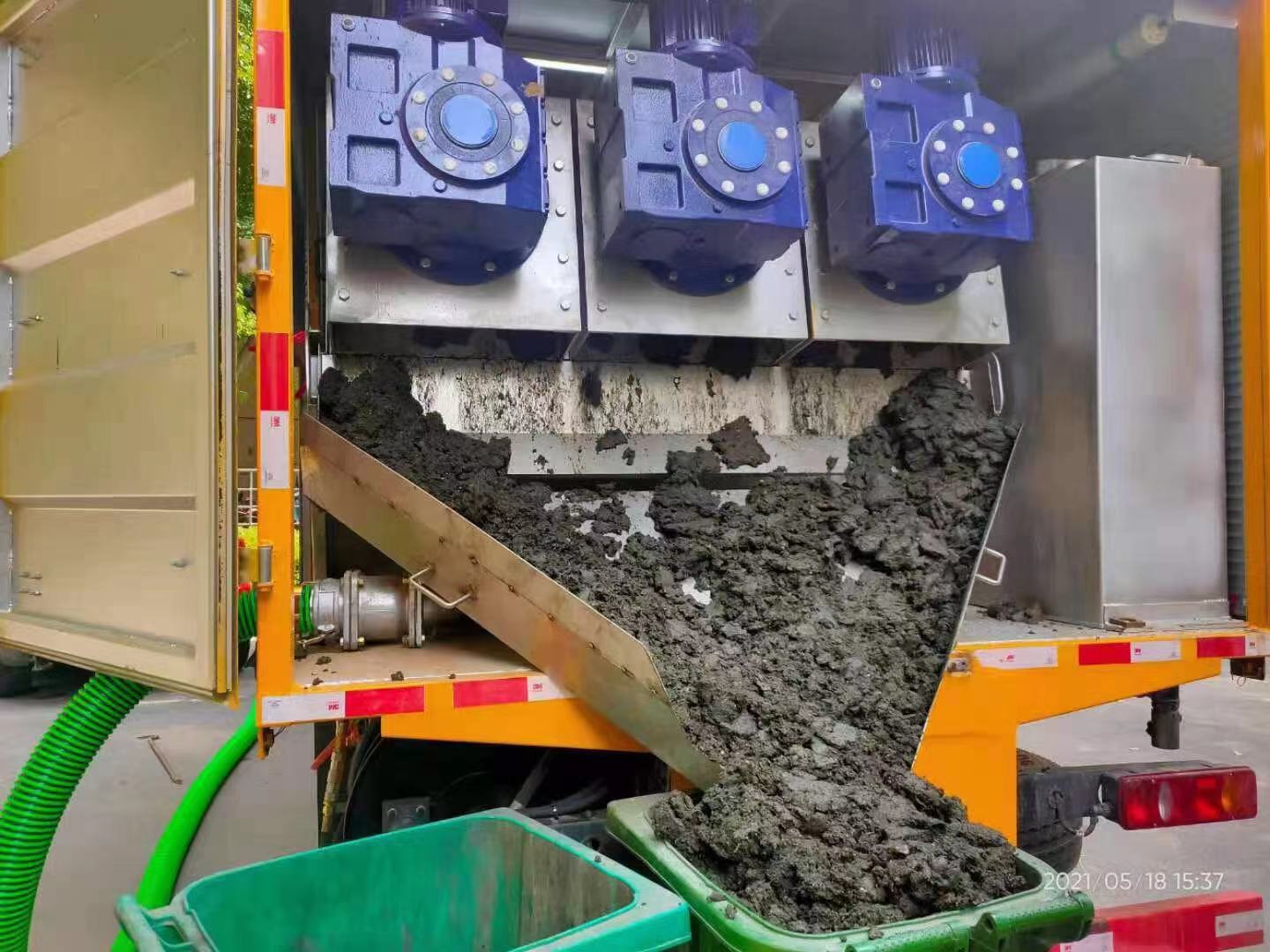 西城化粪池清掏城市维护站-泥浆净化干湿分离处理